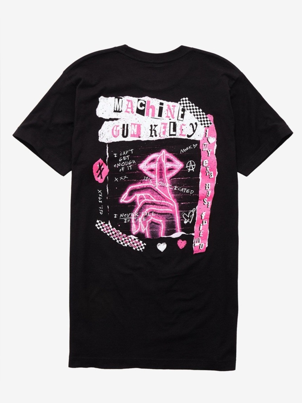 Machine Gun Kelly Hot Topic Graphic Grunge Punk Tee - Size L